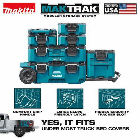 Makita MAKTRAK Modular Tool Storage: The Horizontal Game-Changer