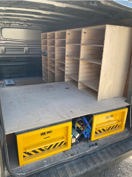 New Plumbers Van Racking SET