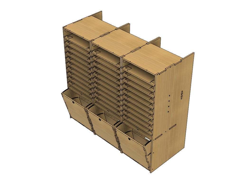 Unique 1200 WA 429mm Trio