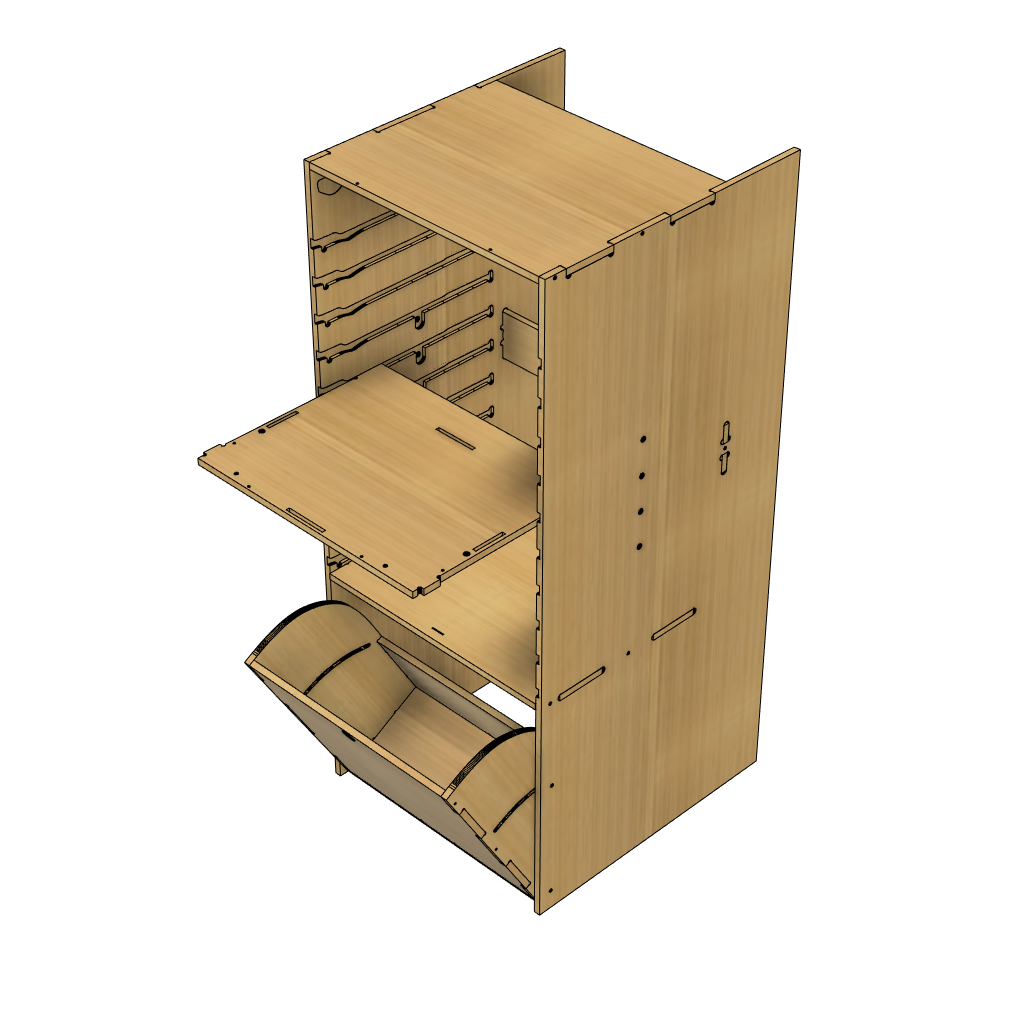 Unique Standard Depth Drawer Base SH3+