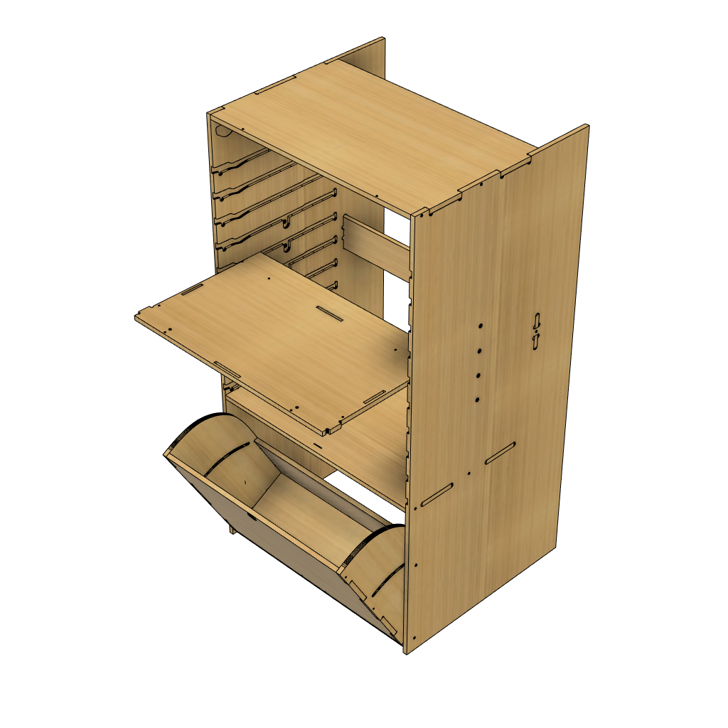 Pro Unique Standard Depth Shelf SH3