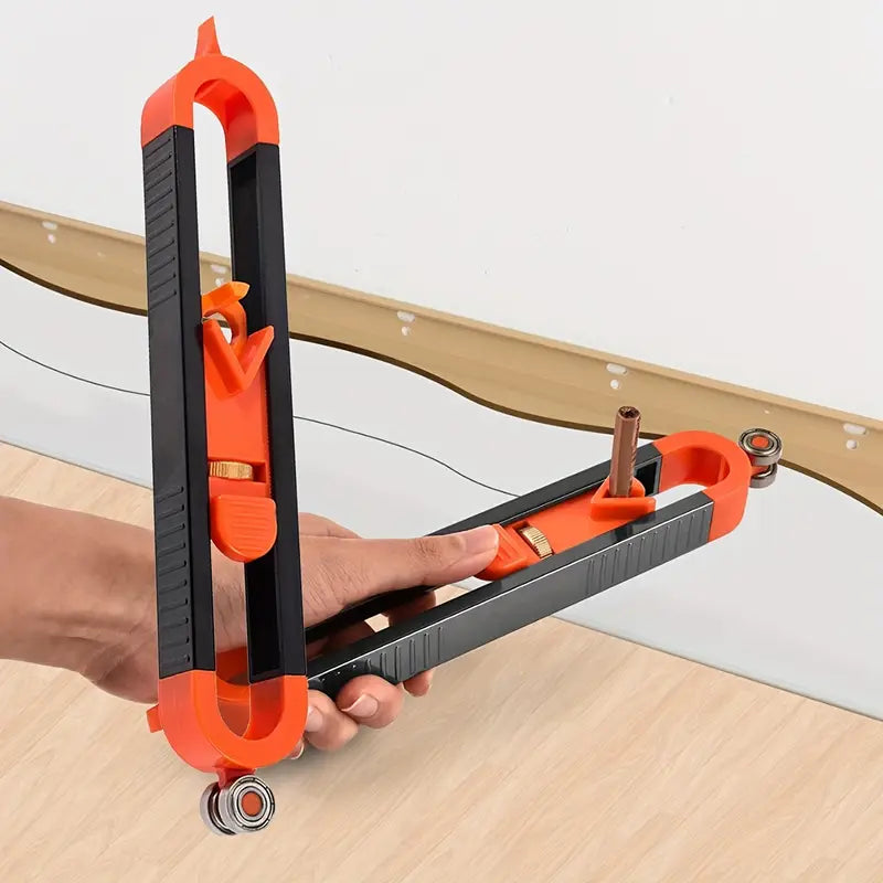 Precision Scribe Tool for Irregular Shapes – Dual-End Roller & Pointer