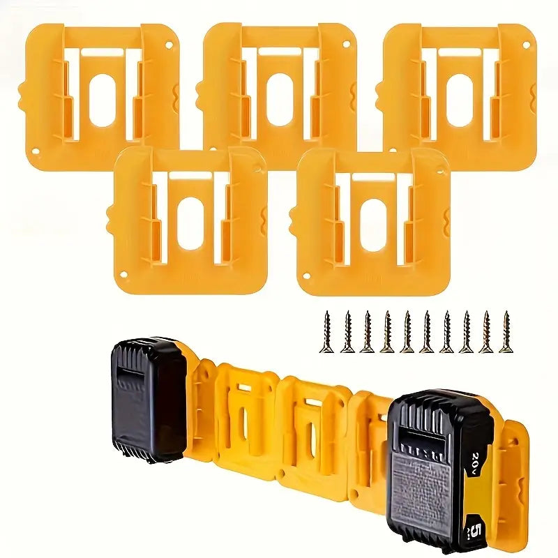 Wall Mount Dewalt Battery Holders – Fits 18V & 20V