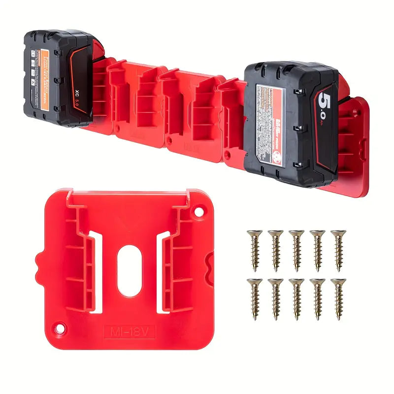 Milwaukee M18 Battery Wall Mount Holder