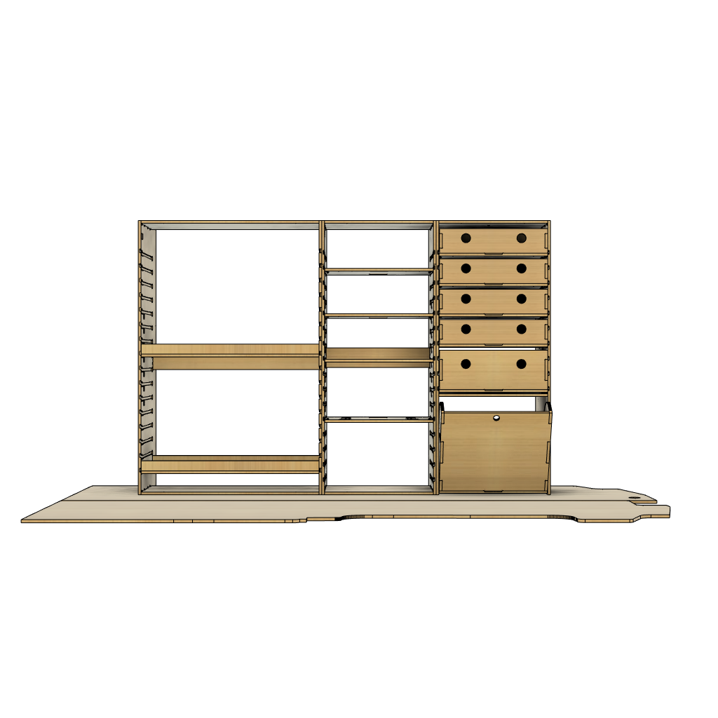 SET-1804-1200(FT) (DRAWERS