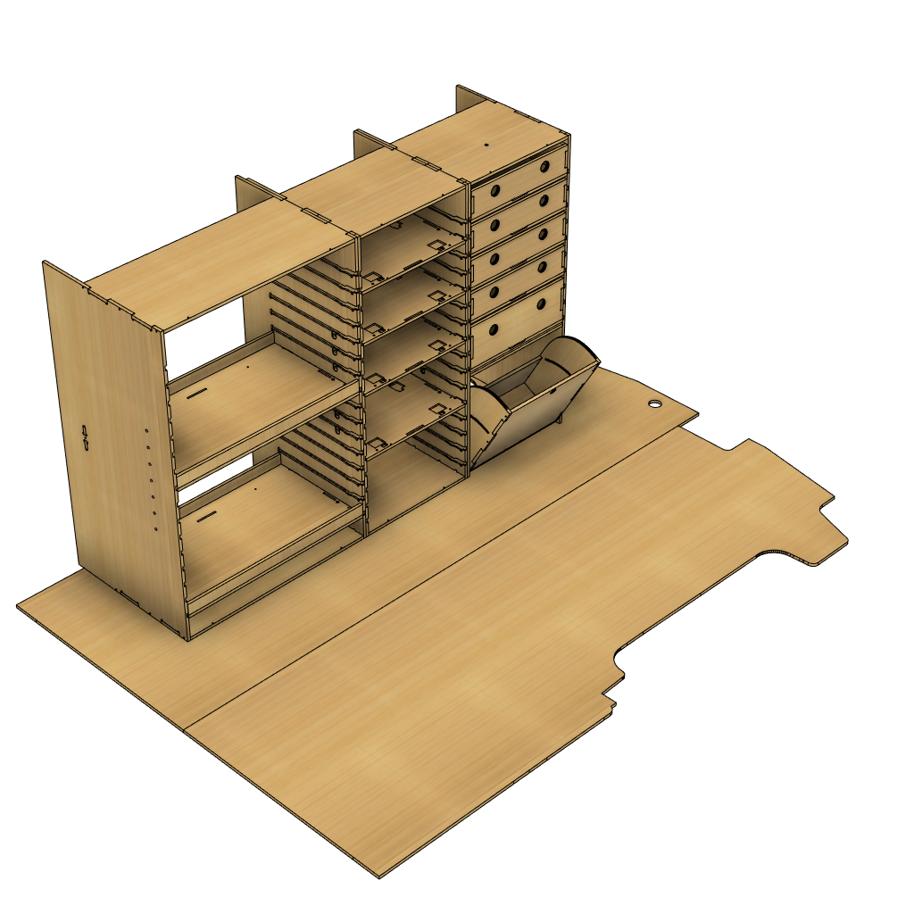 SET-1804-1200(FT) (DRAWERS