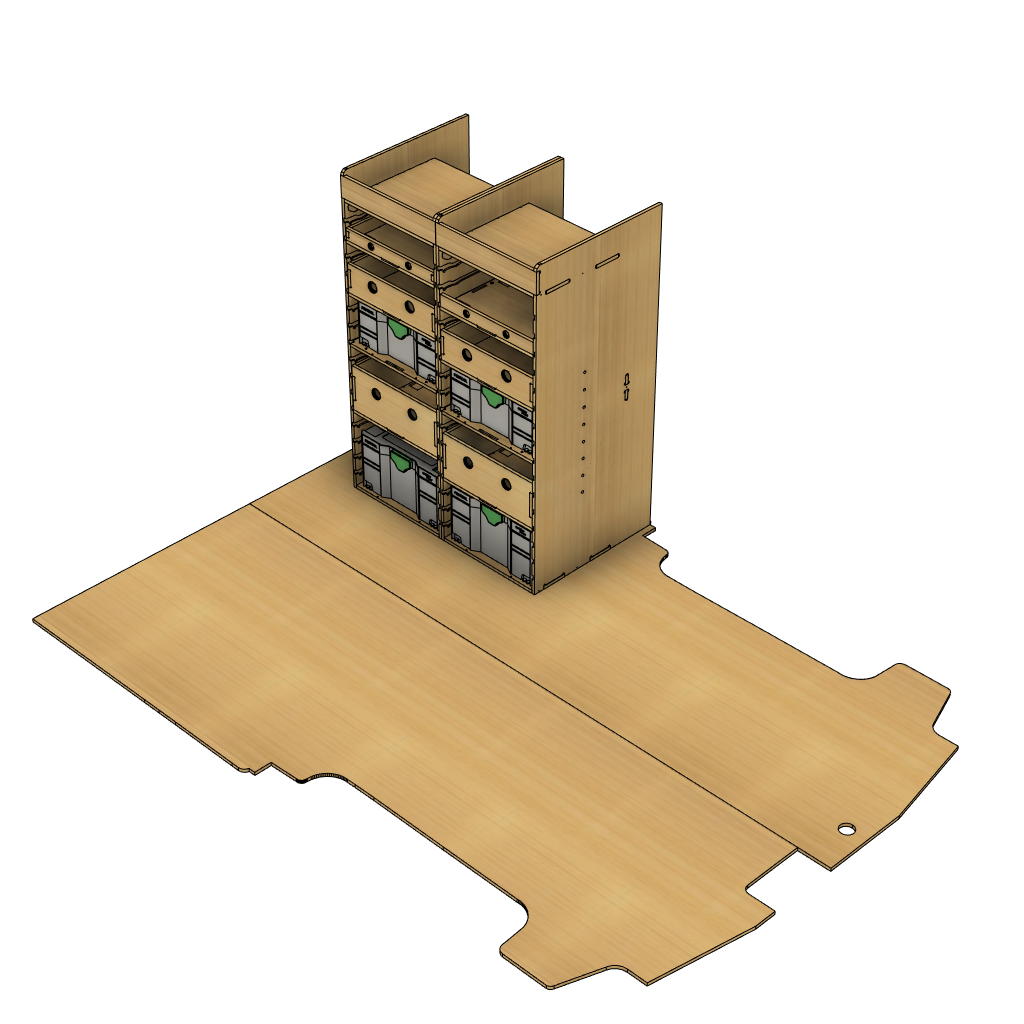 SET-858-1200 (ST) Drawers