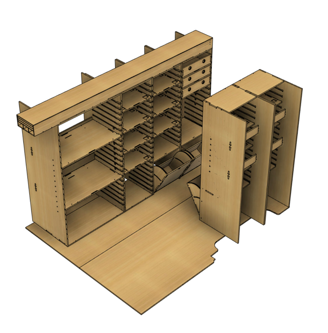 Set D158-Dual Left Side FESTOOL
