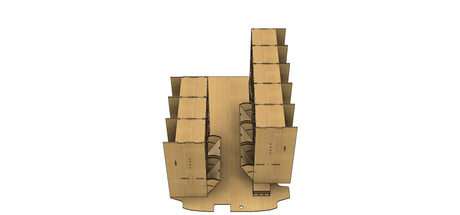 The Art of Space Maximization: Level Rail Storage and Custom Storage Boxes