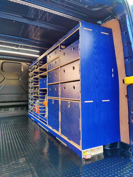 The Top Benefits of Wooden Van Racking Systems