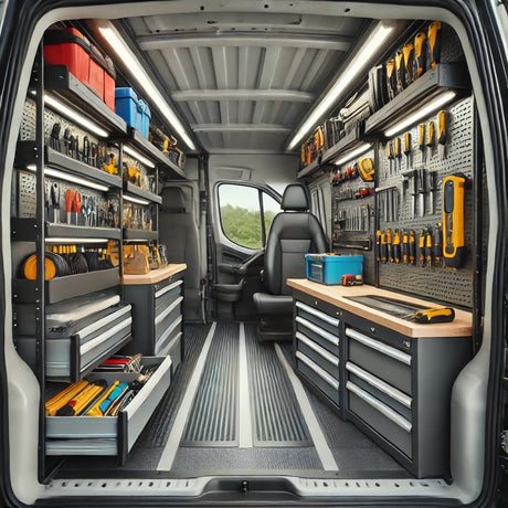 Why Van Racking is Essential for Tradespeople