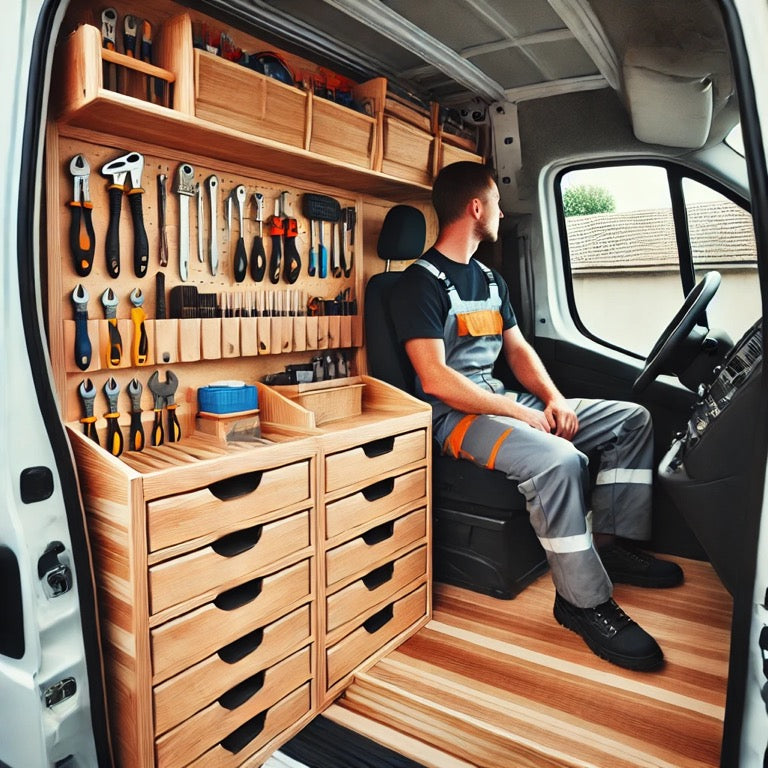 Top Benefits of Custom Van Racking