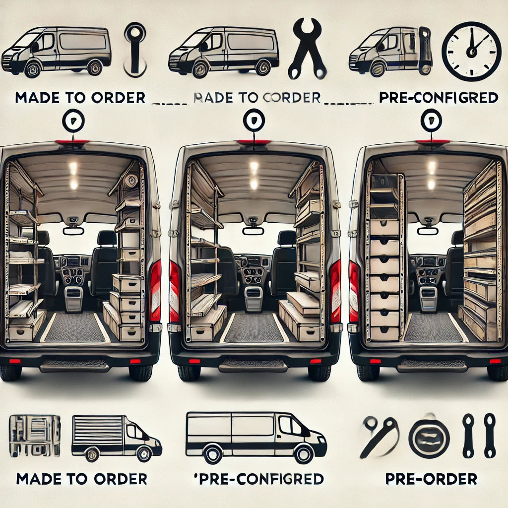 Understanding Custom Solutions UK's Van Racking Options