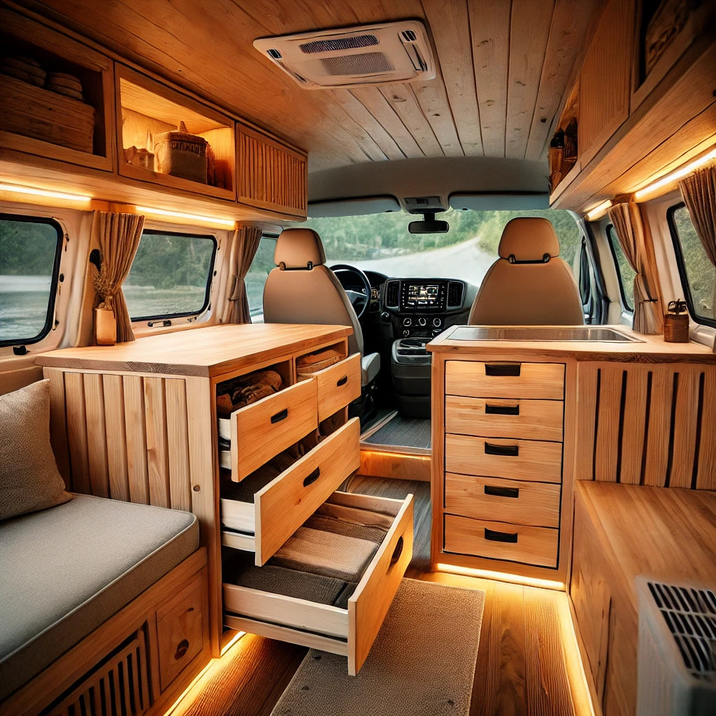 Custom interior vans sales
