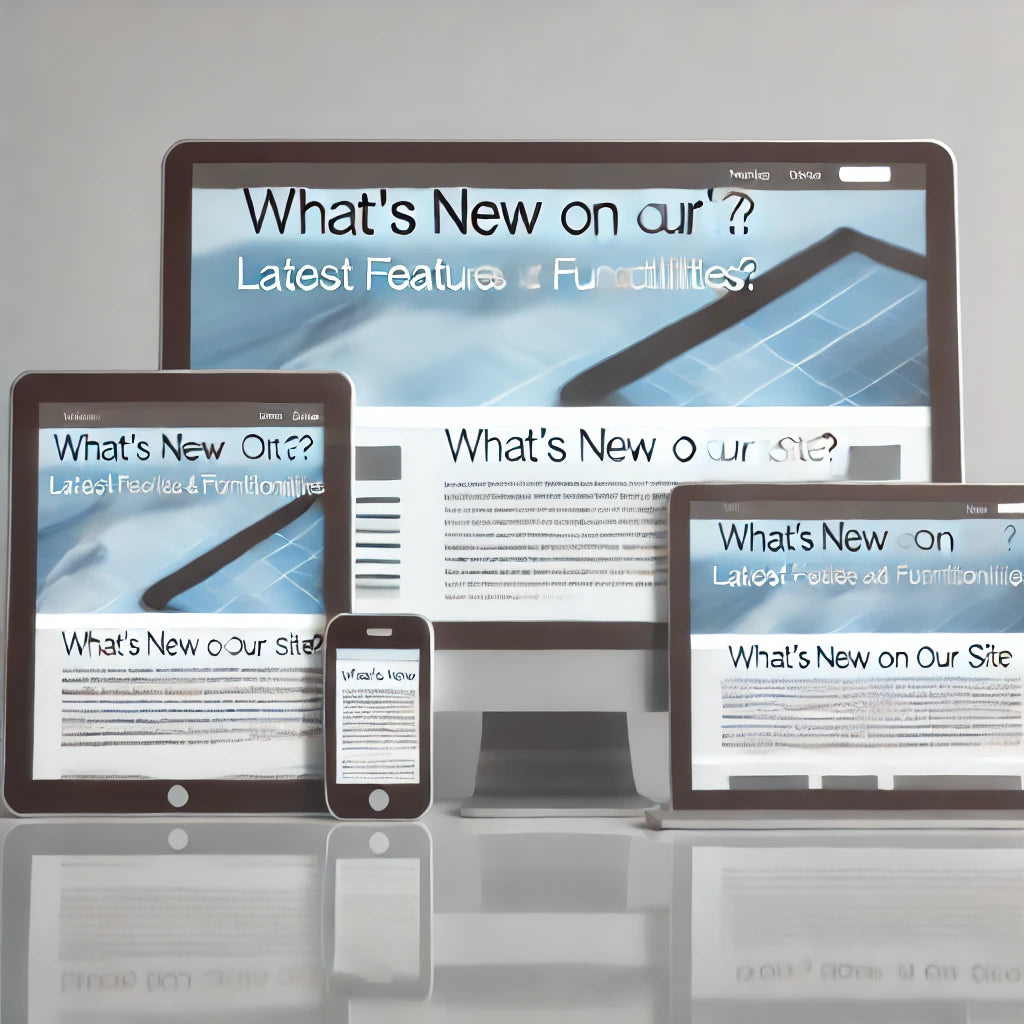 What’s New on Our Site? Latest Features and Functionalities