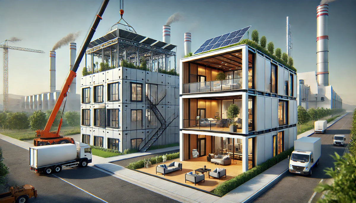 Custom Modular Builds With Guide Rails Volumetric Modular Builds for Social Housing and Luxury Projects ...