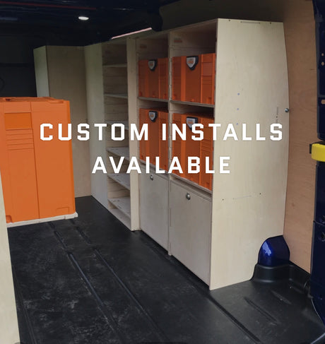 Brand New Vehicle Van racking Ford, Renault, Vauxhall