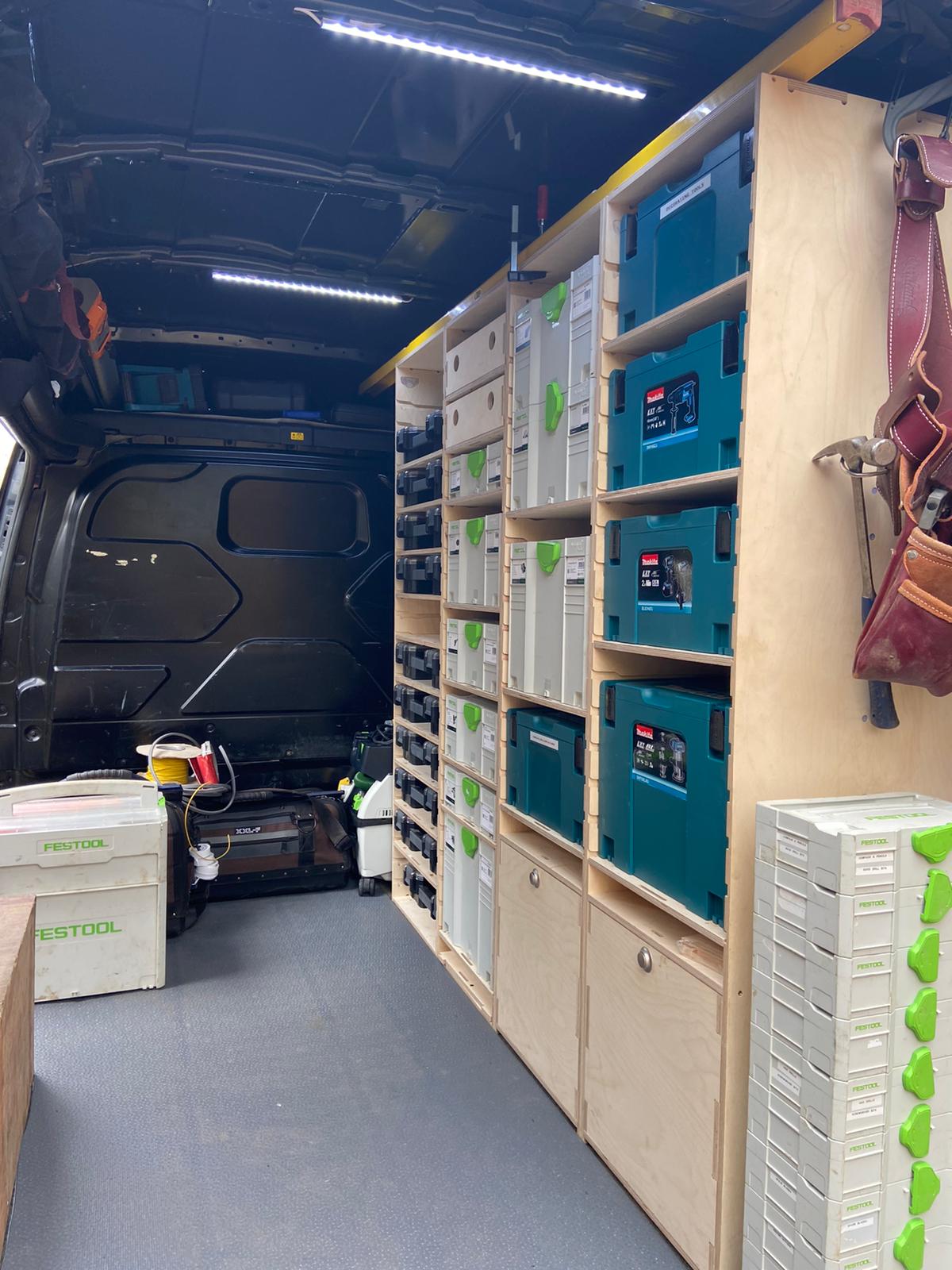 VAN SIZES & DIMENSIONS FOR WOODEN VAN RACKING
