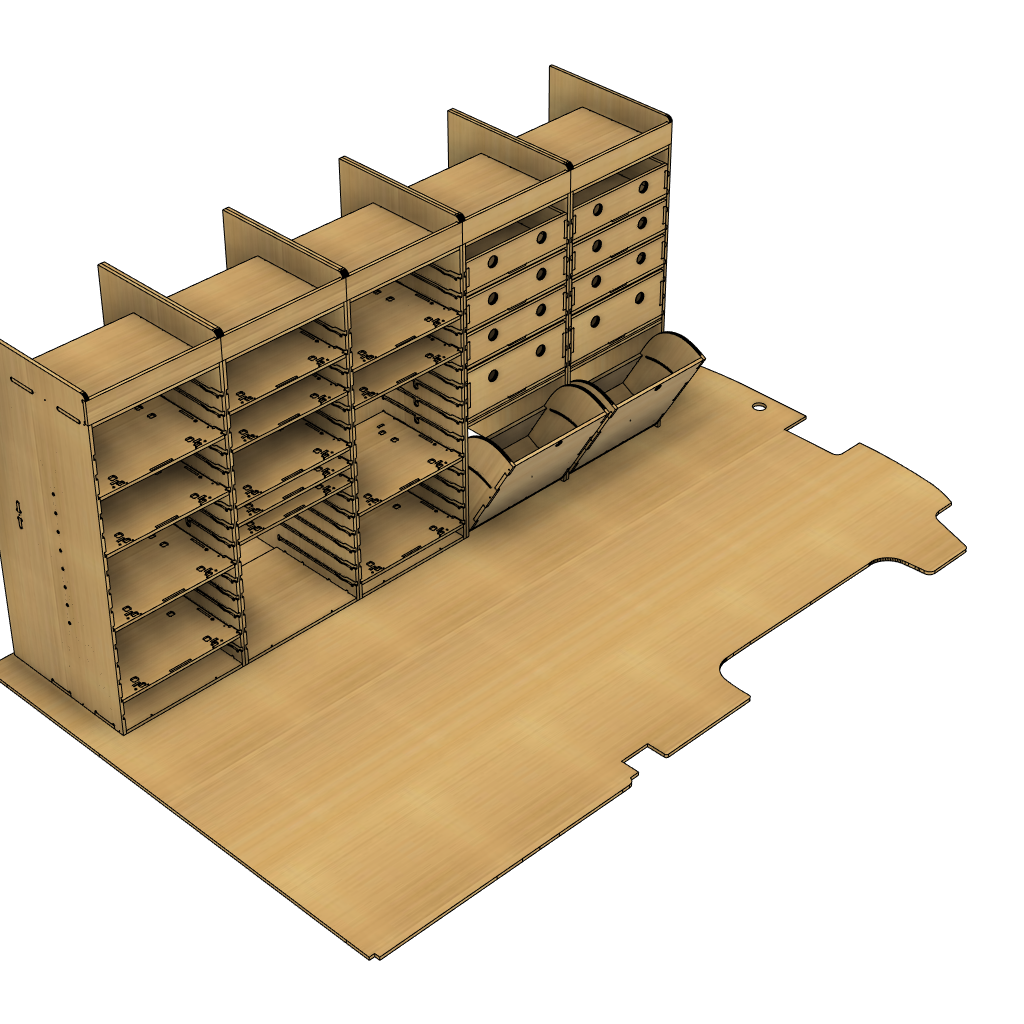 Ultimate Van Racking System for Plumbing & Heating Engineers – Custom ...