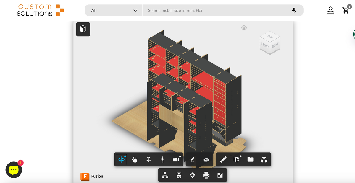 View Your Van with Our 3-D Wooden Racking Design Viewer – Custom ...