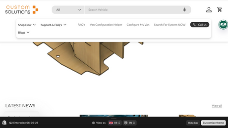 Improved Navigation: Cleaner Browsing with a Smarter Menu