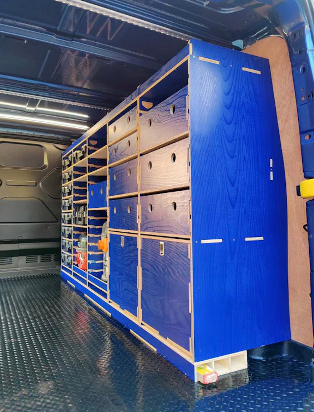 Trades Van Racking Ultimate Wooden Drawer Systems – Custom Solutions UK