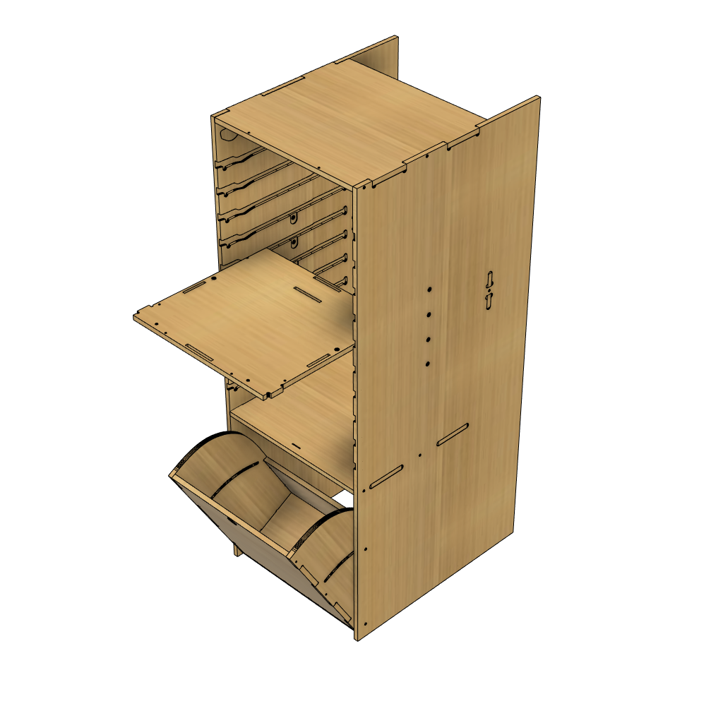 Unique Standard Depth Drawer Base