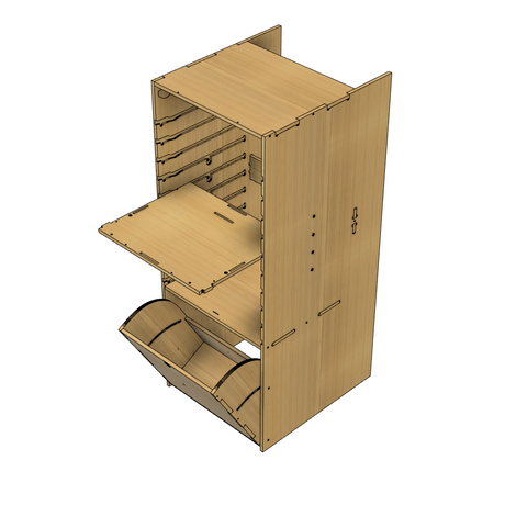 Unique Standard Depth Drawer Base