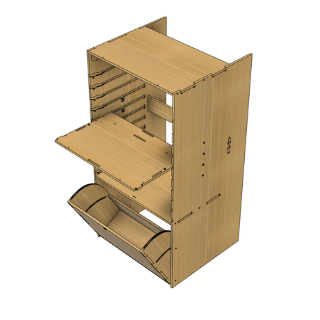 Unique Standard Depth Drawer Base