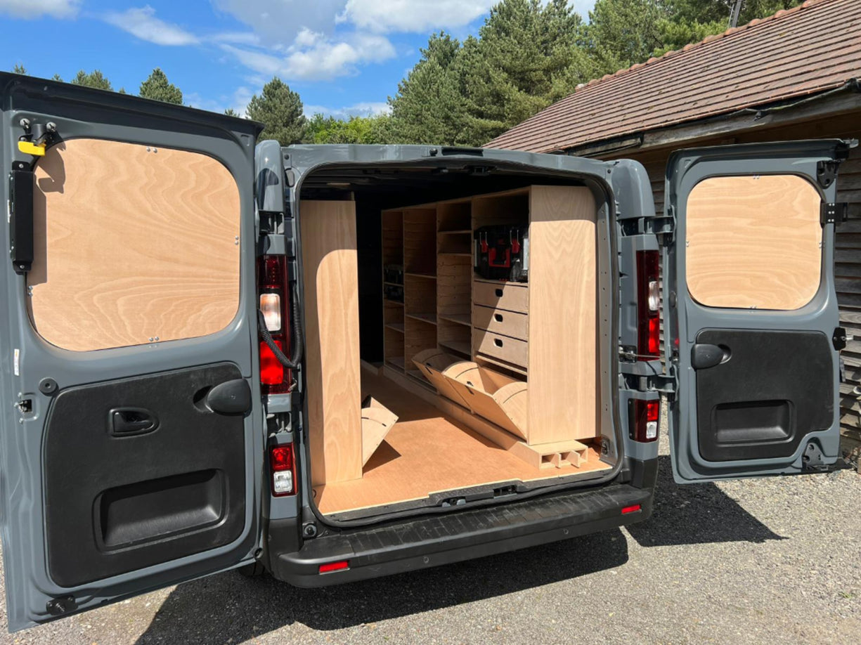 Trades Van Racking Ultimate Wooden Drawer Systems – Custom Solutions UK
