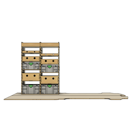 SET-856-1200 (ST) Drawers