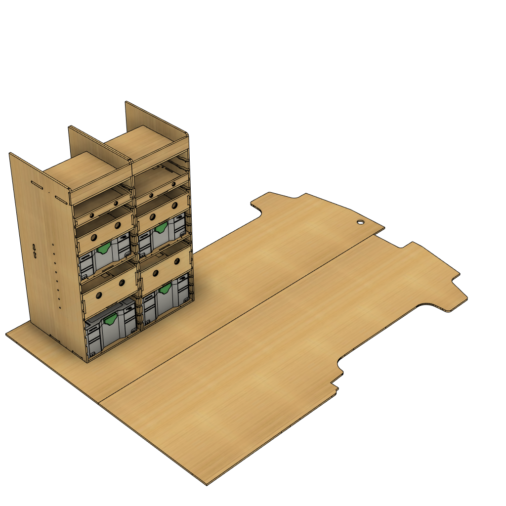SET-856-1200 (ST) Drawers