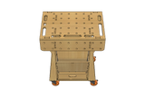 Tool Cart Workstation Mini