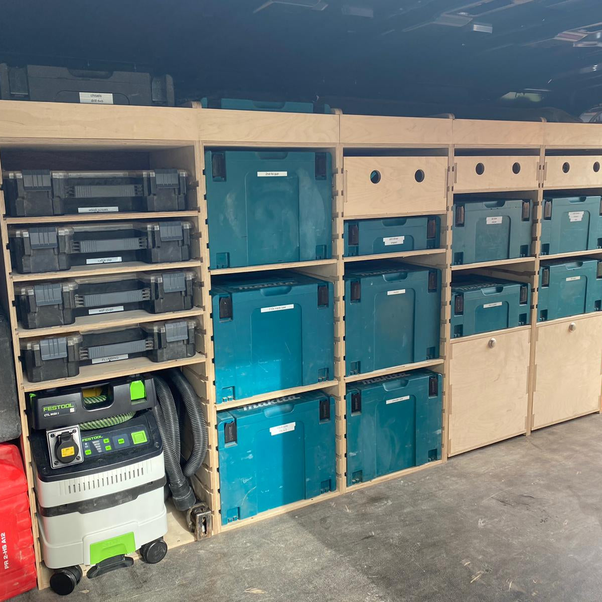 Long Wheel Base Pro Unique Van Racking System with Drawers | Custom ...