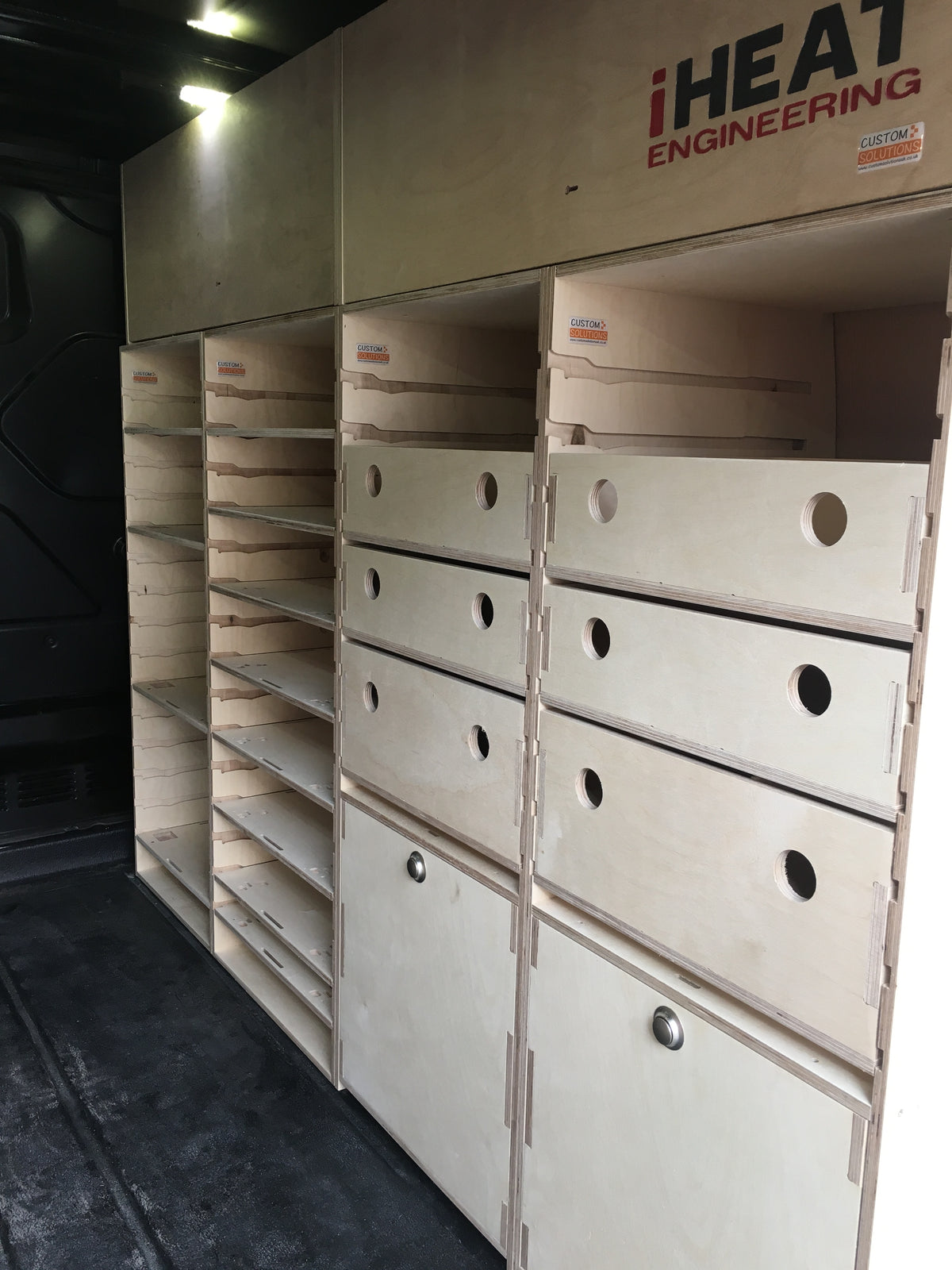 Unique Racking With Boxes Pro Unique Range - Preview our new van racking solutions – Custom ...