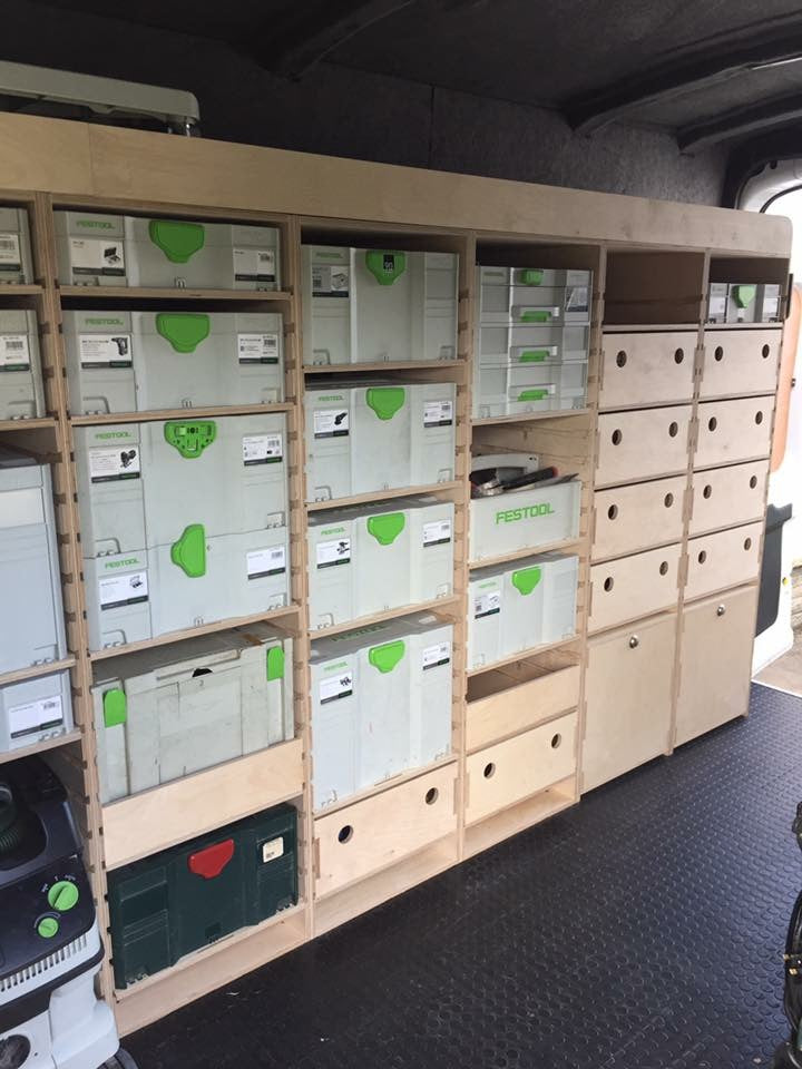 Unique Racking With Boxes Pro Unique Range - Preview our new van racking solutions – Custom ...