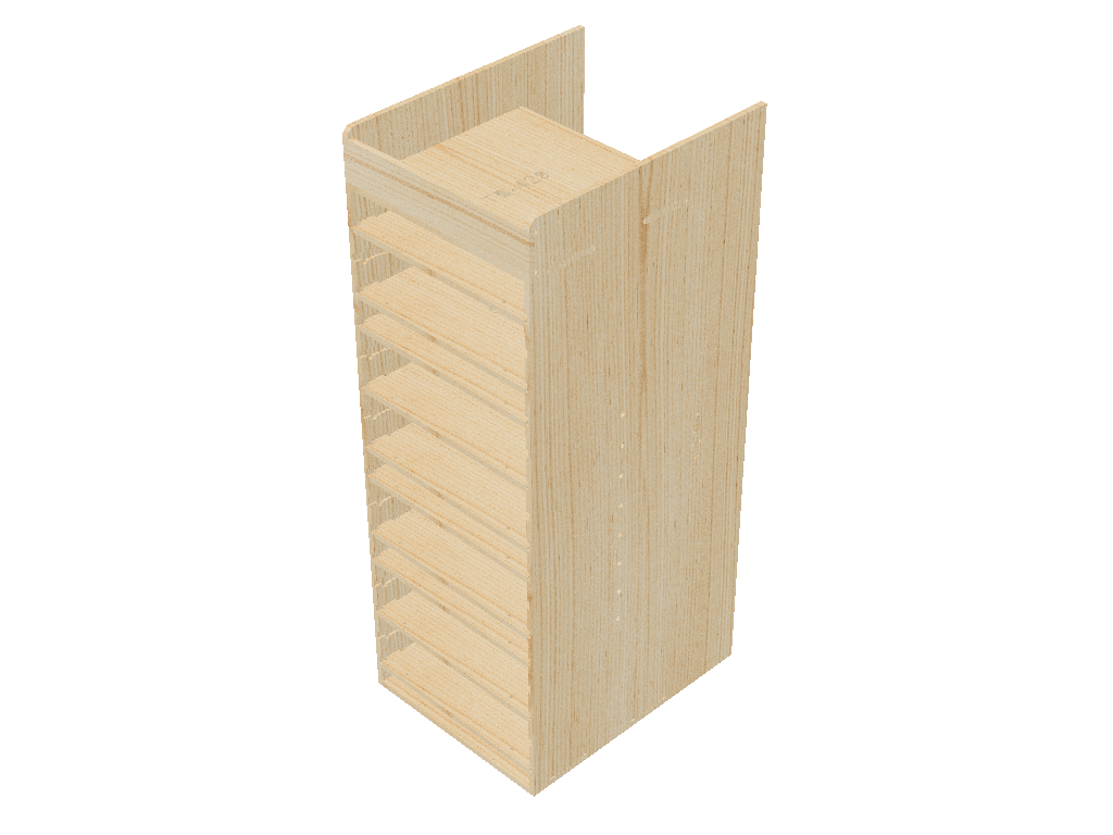 Pro Unique Standard 474mm Mono (custom shelves quantity)