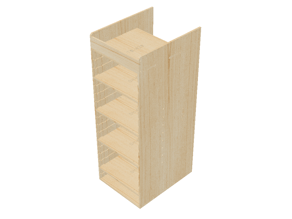 Pro Unique Standard 474mm Mono (custom shelves quantity)