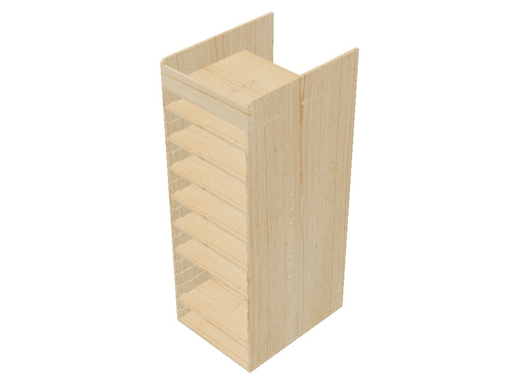 Pro Unique Standard 474mm Mono (custom shelves quantity)