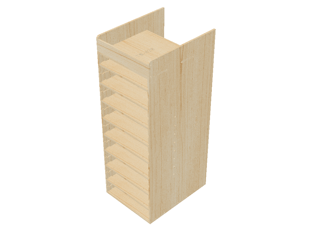 Pro Unique Standard 474mm Mono (custom shelves quantity)