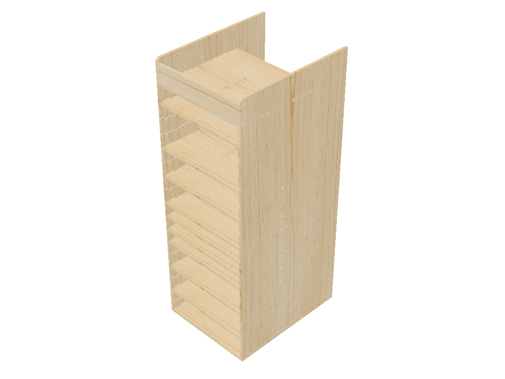 Pro Unique Standard 474mm Mono (custom shelves quantity)